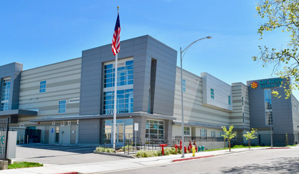 Storage Facility Front View in San Jose CA